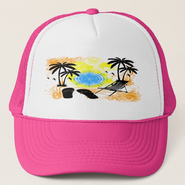 Casquette Vacances d'été (Devant)