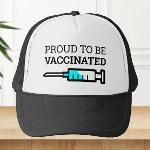 Casquette Vaccin contre la Covid-19 Fier de me faire vacci