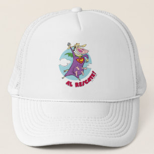Casquette Vache et poulet Super Vache Al Rescate!