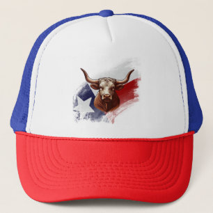 Casquette Vache longhorne du Texas