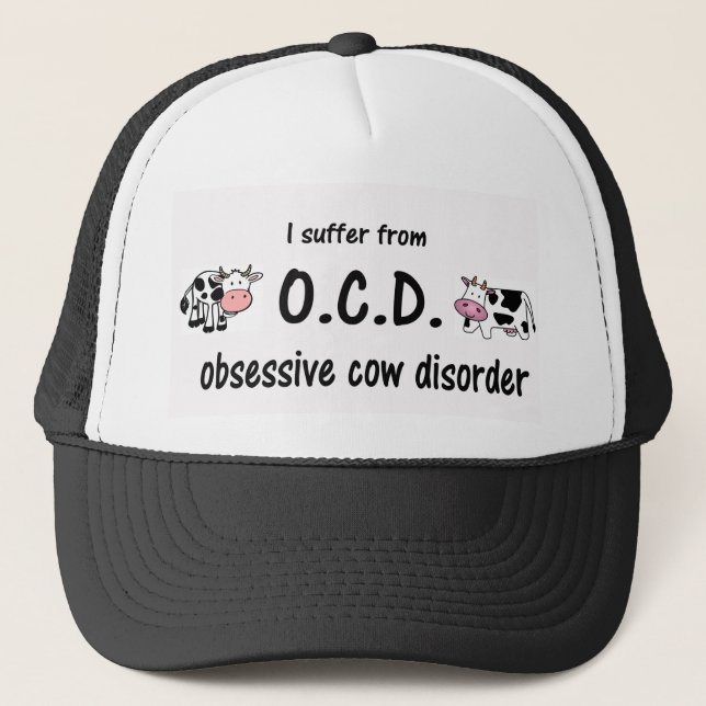 Casquette Vache OCD (Devant)