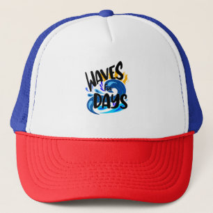 Casquette Vagues Pour Les Jours, Vie De Plage