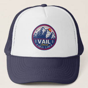 Casquette Vail Colorado Mountain Retro Sunset Souvenirs