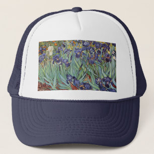 Casquette Van Gogh Irises Peinture impressionniste