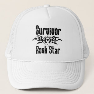 Casquette Vedette du rock de survivant - survivant de cancer