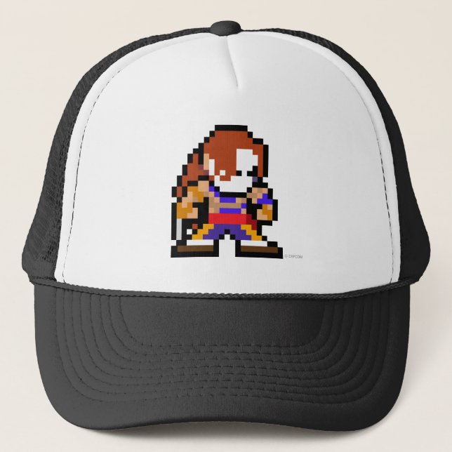 Casquette Vega à 8 bits (Devant)