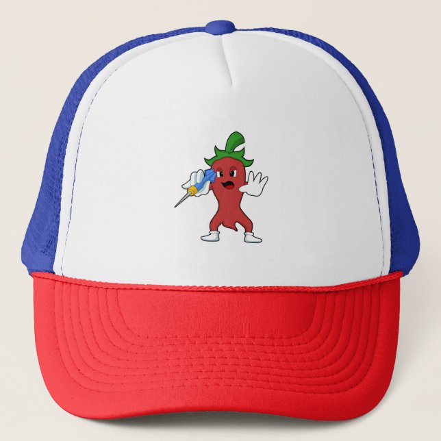 Casquette Vegan Pepper at Darts (Devant)