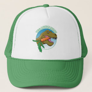Casquette Vegan T-Rex - Humour du véganisme