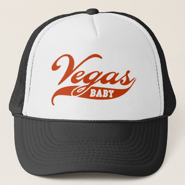 Casquette Vegas Baby ! Trucker Hat - Gagnez grand en style! (Devant)