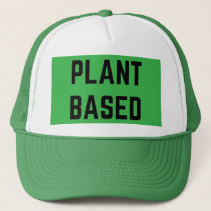 Casquette Végétalien à base de plantes