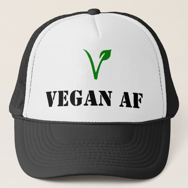 Casquette Végétalien AF (Devant)
