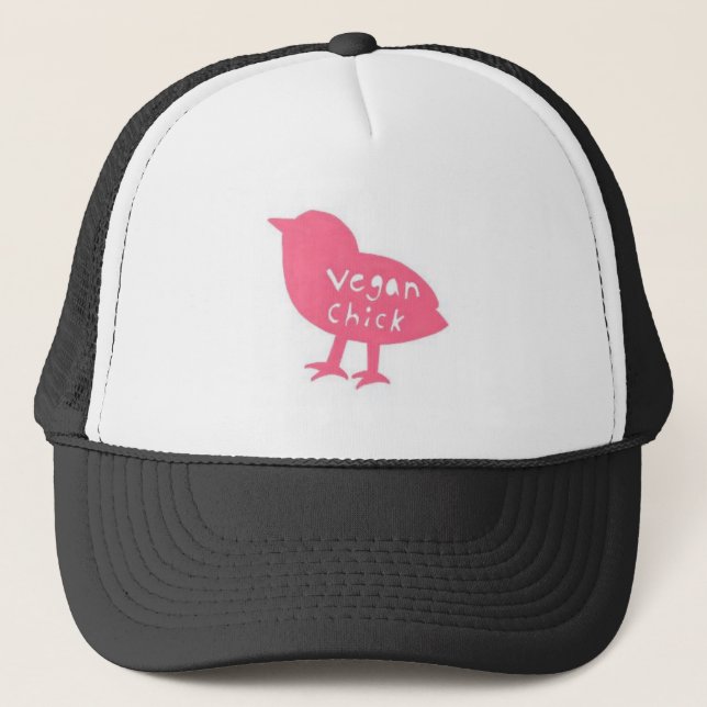 Casquette végétalien de poussin (Devant)