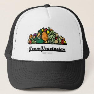 Casquette Végétarien d'équipe (attitude/esprit végétari