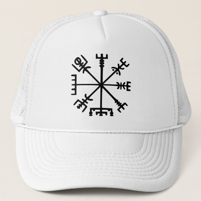 Casquette Vegvísir (boussole de Viking) (Devant)