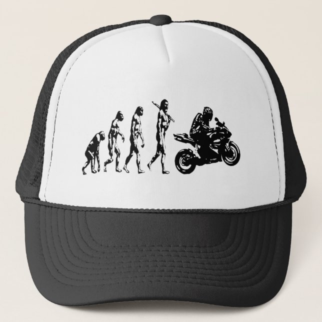 Casquette vélo d'évolution (Devant)