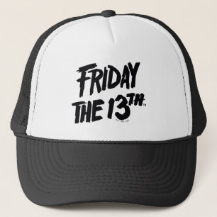 Casquette Vendredi 13   Logo empilé peint