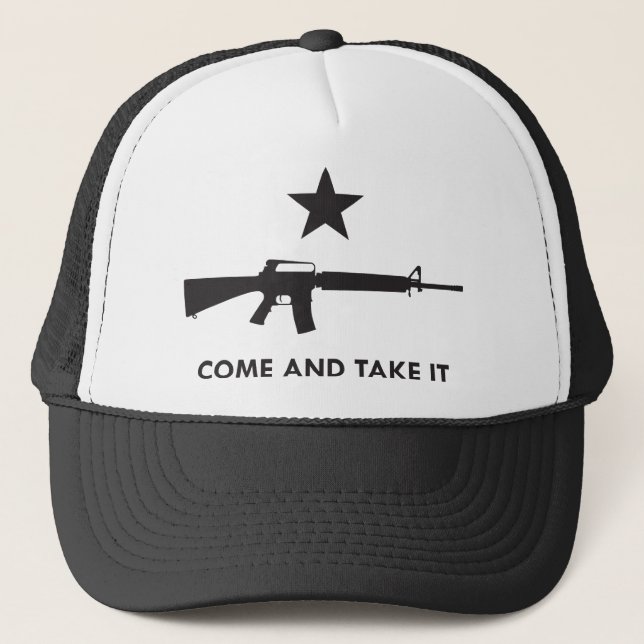 Casquette Venez le prendre ! (AR15) (Devant)