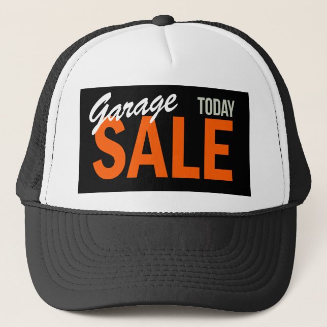 Casquette Vente de garage aujourd'hui (Devant)