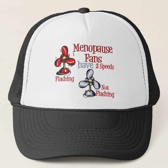 Casquette Ventilateur de ménopause (Devant)