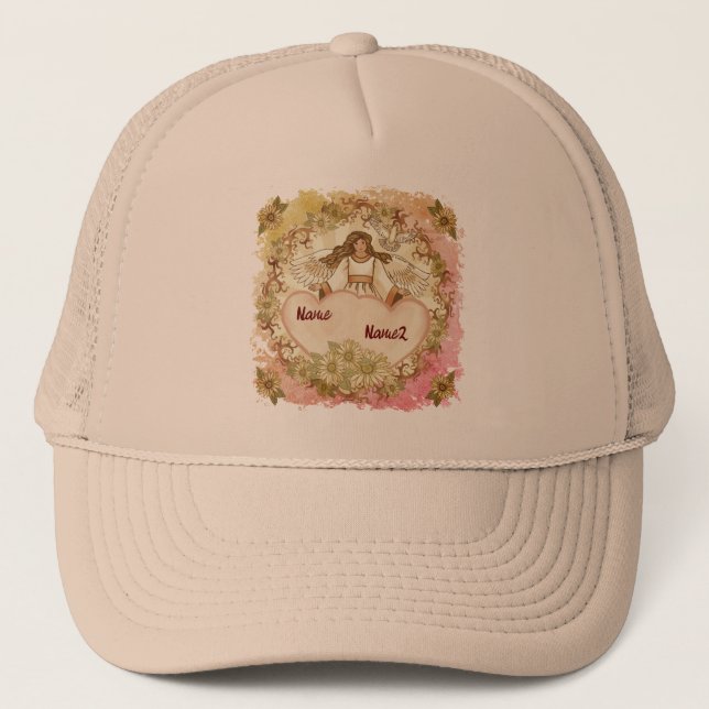 Casquette Véritable ange d'amour (Devant)