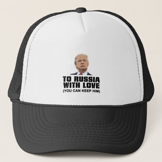 Casquette Vers la Russie avec amour (Devant)