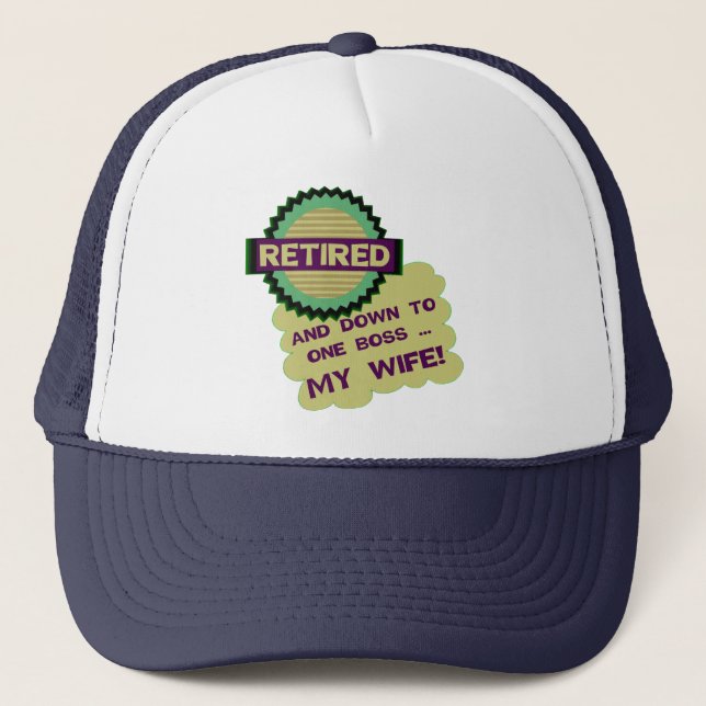 Casquette Vers le bas à un patron (Devant)