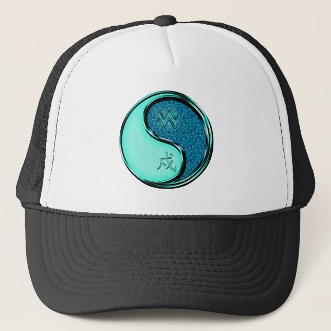 Casquette Verseau & Chien d'Eau (Devant)