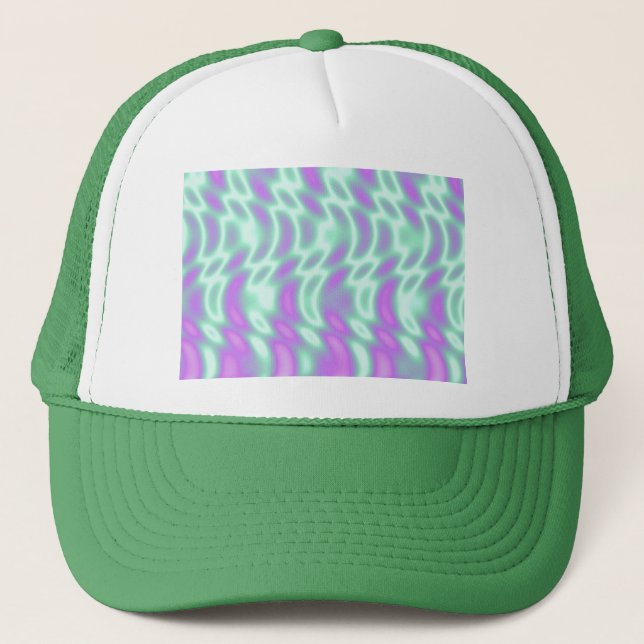 Casquette vert Alien (Devant)