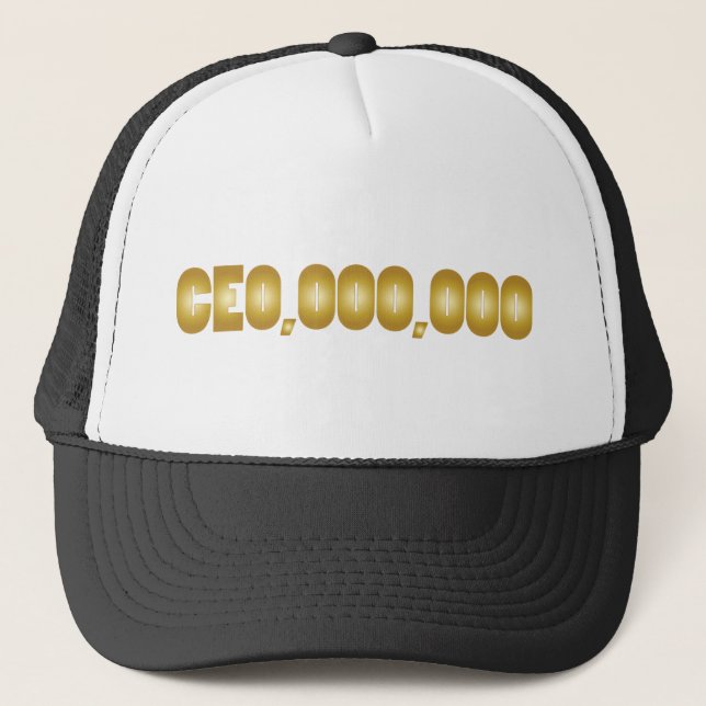 Casquette Vêtement d'amusement de Président (Devant)