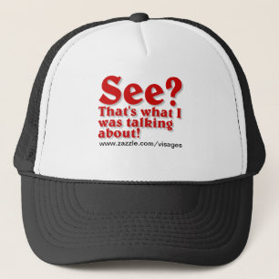 Casquette Vêtements de devis amusants