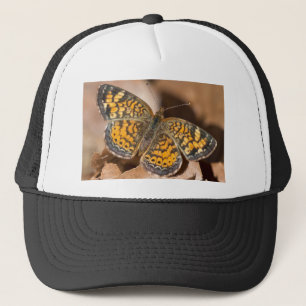 Casquette Vêtements et Cadeaux Papillon Brun et Orange