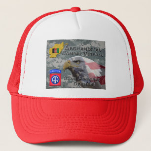 Casquette « Vétéran de combat en Afghanistan » - 82e divisio