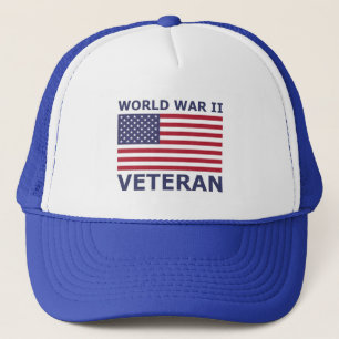 CASQUETTE VÉTÉRAN DE LA DEUXIÈME GUERRE MONDIALE