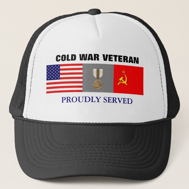 Casquette vétéran de la guerre froide (Devant)