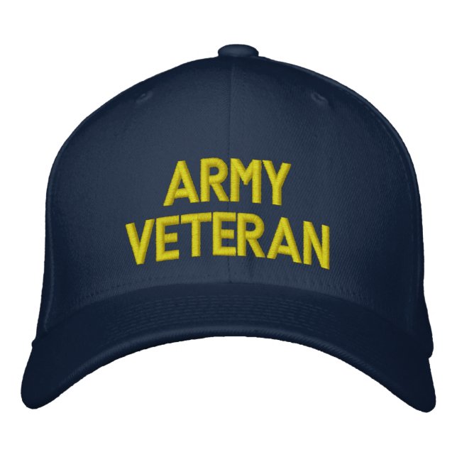 Casquette vétéran de l'armée (Devant)