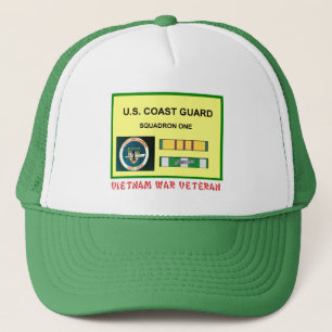 CASQUETTE VÉTÉRINAIRE DE GUERRE DE VIETNAM DE L'ESCADRON UN