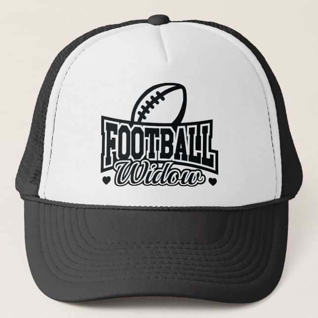 Casquette Veuve de football (Devant)