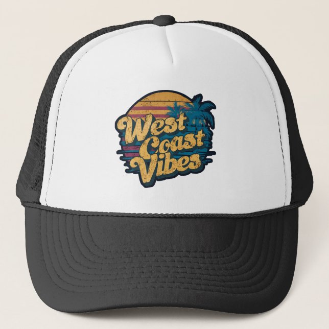 Casquette Vibes de la côte ouest (Devant)