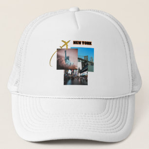 Casquette Vibes de New York - Collage de voyage urbain