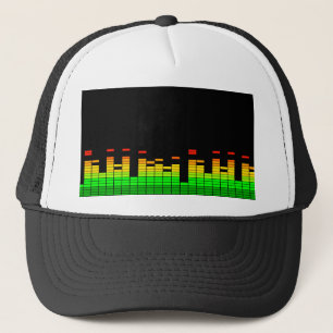 Casquette Vibraphone d'égaliseur du battement du décor de