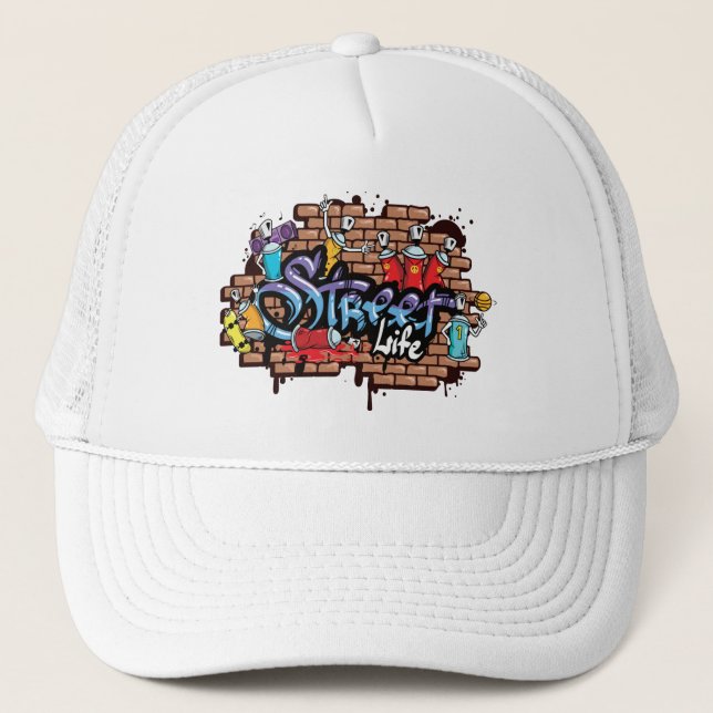 Casquette Vie de rue (Devant)