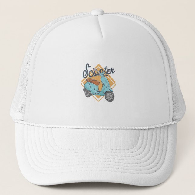 Casquette Vie de scooter (Devant)