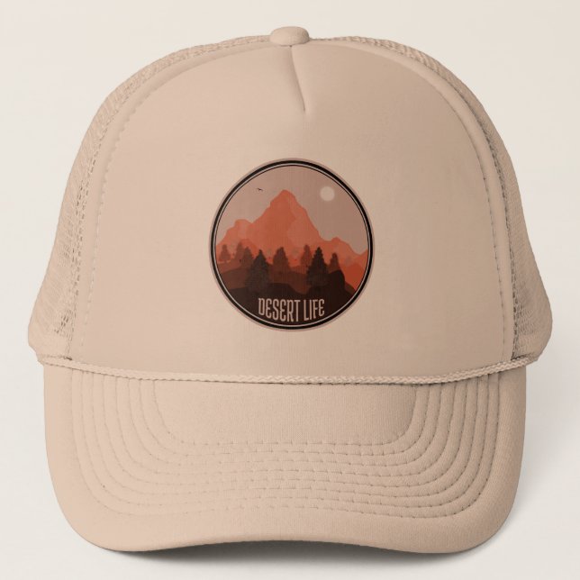 Casquette Vie désertique (Devant)