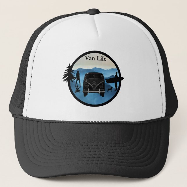 Casquette Vie et aventure Van (Devant)