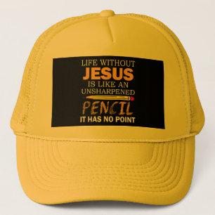 Casquette Vie Sans Jésus Drôle Foi Religieuse Chrétienne