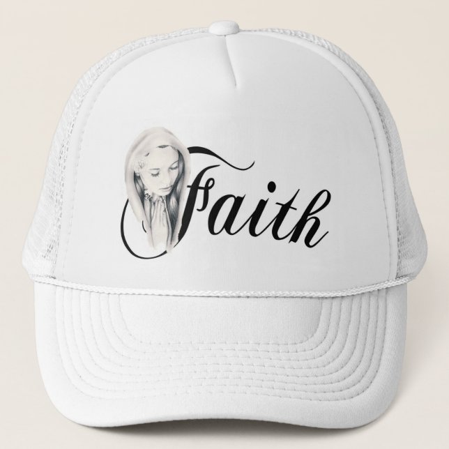Casquette Vierge Marie (Devant)