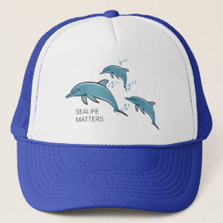CASQUETTE VIES MARINES - DOLPHINS