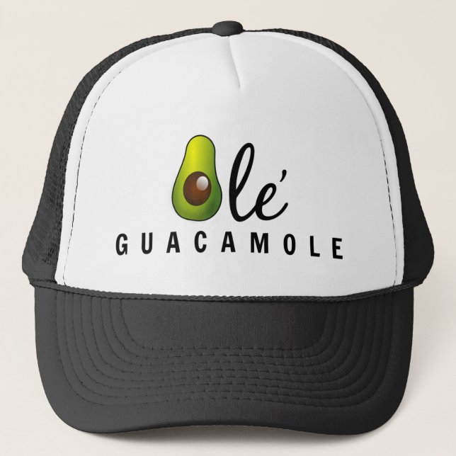 Casquette Vieux humour d'avocat de guacamole (Devant)