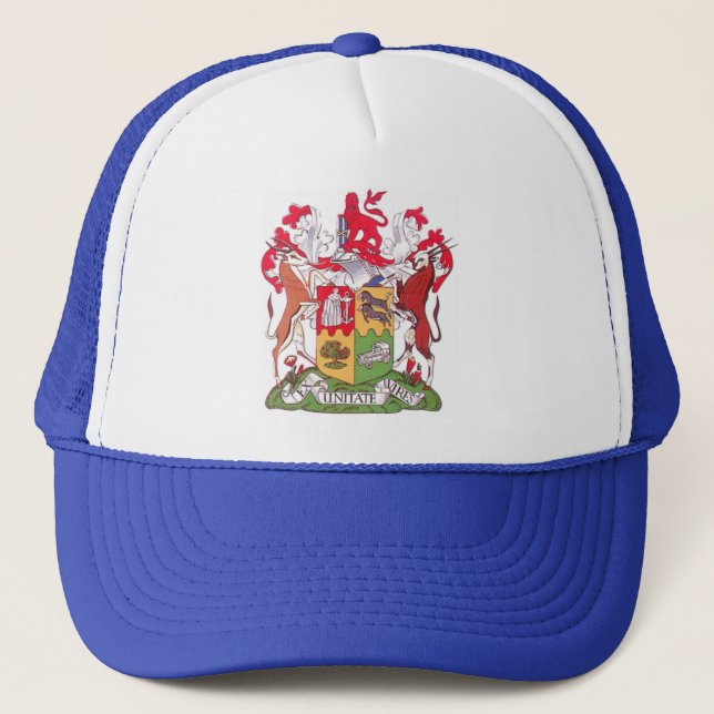 Casquette Vieux manteau des bras sud-africain (Devant)