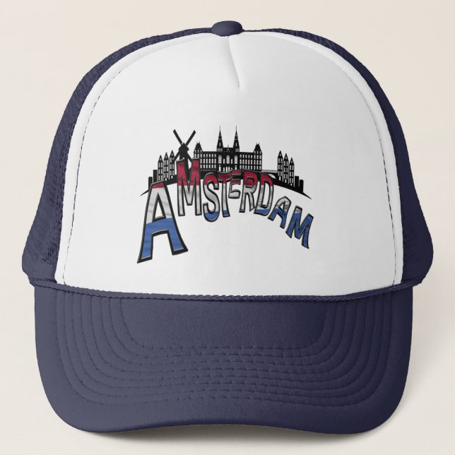 Casquette Ville d'Amsterdam (Devant)